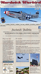 Mobile Screenshot of hardwickwarbirds.com